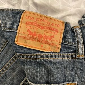 Men’s Levi Straight Jeans